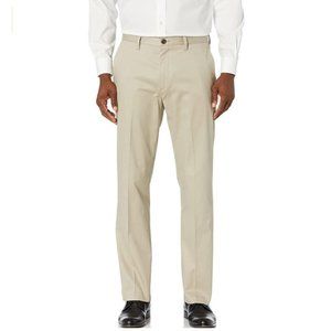 NEW! Buttoned Down Khaki Pants 54X32 Straight Fit Stretch No-Iron Chinos Amazon